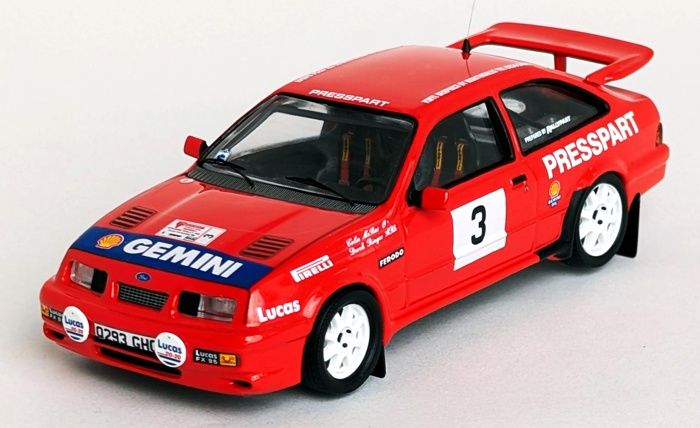 1:43 Trofeu - Ford Sierra RS Cosworth, Forest Stages Rally, 1989, #3 1:43 Trofeu - Ford Sierra RS Cosworth, Forest Stages Rally, 1989, #3