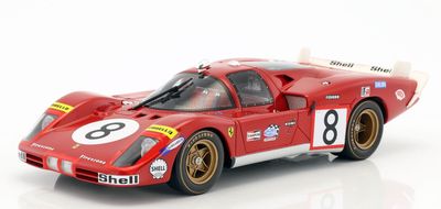 1:18 Werk83 - Ferrari 512S 5.0l V12 Long Tail Team Sefac Spa Ferrari #8 24h Le Mans 1970 A. Merziario - C. Regazzoni 1:18 Werk83 - Ferrari 512S 5.0l V12 Long Tail Team Sefac Spa Ferrari #8 24h Le Mans 1970 A. Merziario - C. Regazzoni