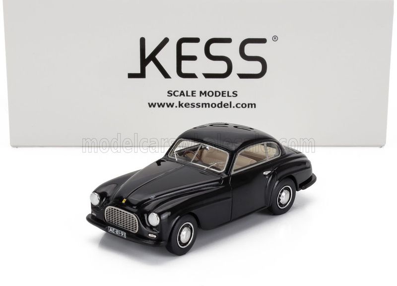1:43 Kess Model - 1949 Ferrari 166 sn017S Inter Touring Coupe Black 1:43 Kess Model - 1949 Ferrari 166 sn017S Inter Touring Coupe Black