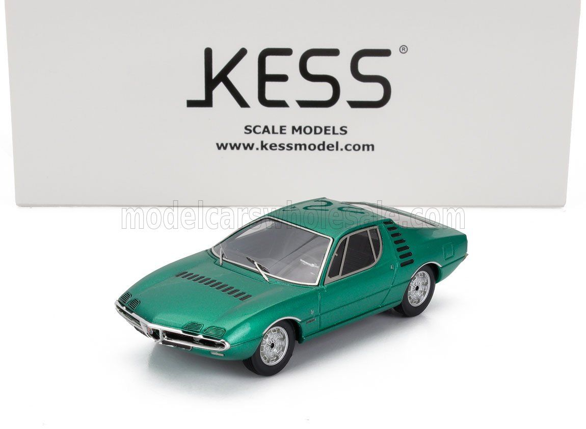 1:43 Kess Model - 1967 Alfa Romeo Montreal Expo Green Metallic