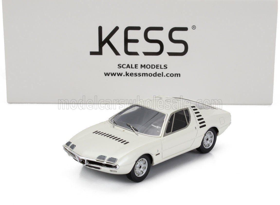 1:43 Kess Model - 1967 Alfa Romeo Montreal Expo White