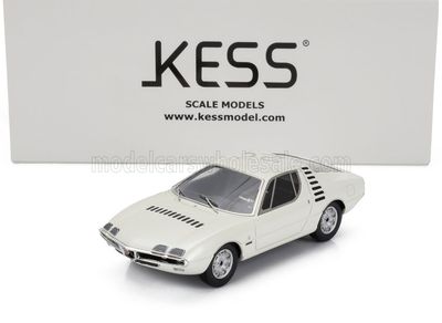 1:43 Kess Model - 1967 Alfa Romeo Montreal Expo White 1:43 Kess Model - 1967 Alfa Romeo Montreal Expo White