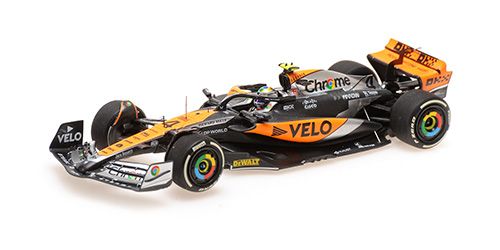 1:43 Minichamps - MCLAREN F1 TEAM MCL60 – LANDO NORRIS – 2ND PLACE BRITISH GP 2023