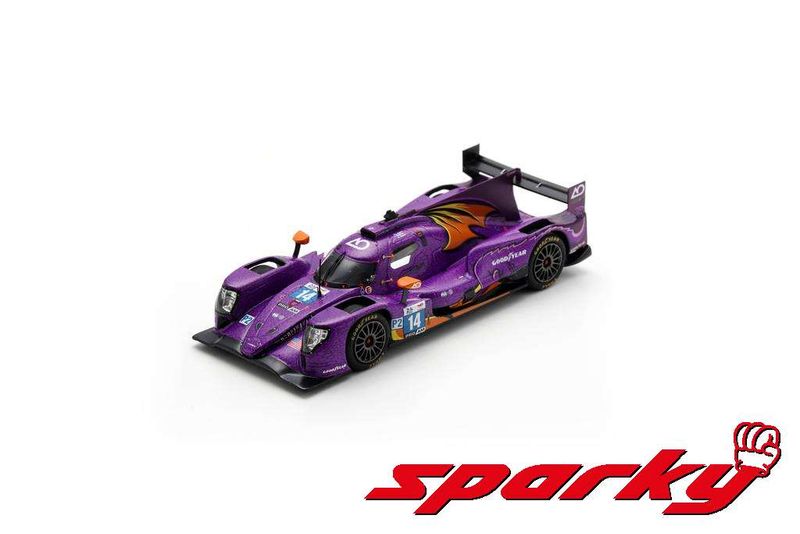 1:64 Spark - Oreca 07 - Gibson No.14 AO by TF Le Mans 24H 2024 PJ Hyett - L. Delétraz - A. Quinn