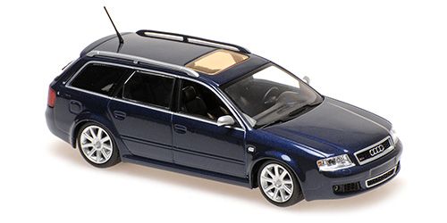 1:43 Maxichamps - AUDI RS6 AVANT – 2012 – BLUE METALLIC 1:43 Maxichamps - AUDI RS6 AVANT – 2012 – BLUE METALLIC
