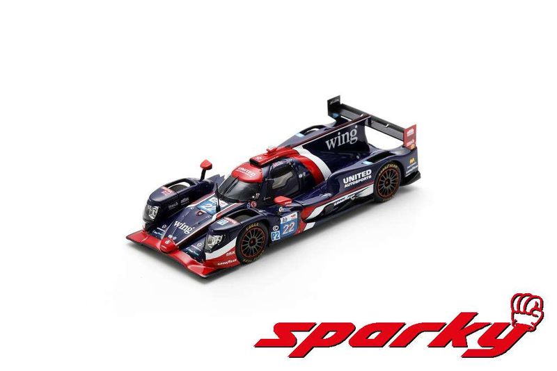 1:64 Spark - Oreca 07 - Gibson No.22 UNITED AUTOSPORTS Winner LMP2 class Le Mans 24H 2024 O. Jarvis - B. Garg - N. Siegel 1:64 Spark - Oreca 07 - Gibson No.22 UNITED AUTOSPORTS Winner LMP2 class Le Mans 24H 2024 O. Jarvis - B. Garg - N. Siegel