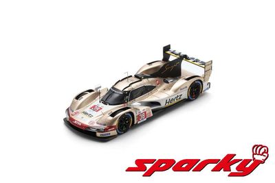 1:64 Spark - Porsche 963 No.38 HERTZ TEAM JOTA 9th Le Mans 24H 2024 O. Rasmussen - J. Button - P. Hanson 1:64 Spark - Porsche 963 No.38 HERTZ TEAM JOTA 9th Le Mans 24H 2024 O. Rasmussen - J. Button - P. Hanson
