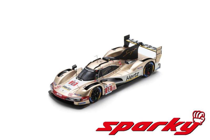1:64 Spark - Porsche 963 No.12 HERTZ TEAM JOTA 8th Le Mans 24H 2024 W. Stevens - N. Nato - C. Ilott 1:64 Spark - Porsche 963 No.12 HERTZ TEAM JOTA 8th Le Mans 24H 2024 W. Stevens - N. Nato - C. Ilott