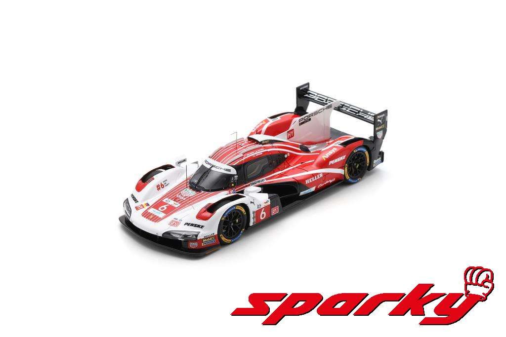 1:64 Spark - Porsche 963 No.6 PORSCHE PENSKE MOTORSPORT 4th Le Mans 24H 2024 K. Estre - A. Lotterer - L. Vanthoor