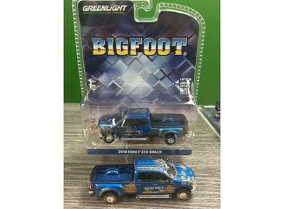 1:64 Greenlight - 2019 Ford F-350 Dually *Big Foot* Dirty Version 1:64 Greenlight - 2019 Ford F-350 Dually *Big Foot* Dirty Version