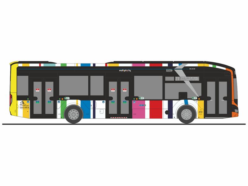 1:87 Rietze - Man Lion's City 12 E Ville de Luxembourg Multiplicity (L) 1:87 Rietze - Man Lion's City 12 E Ville de Luxembourg Multiplicity (L)