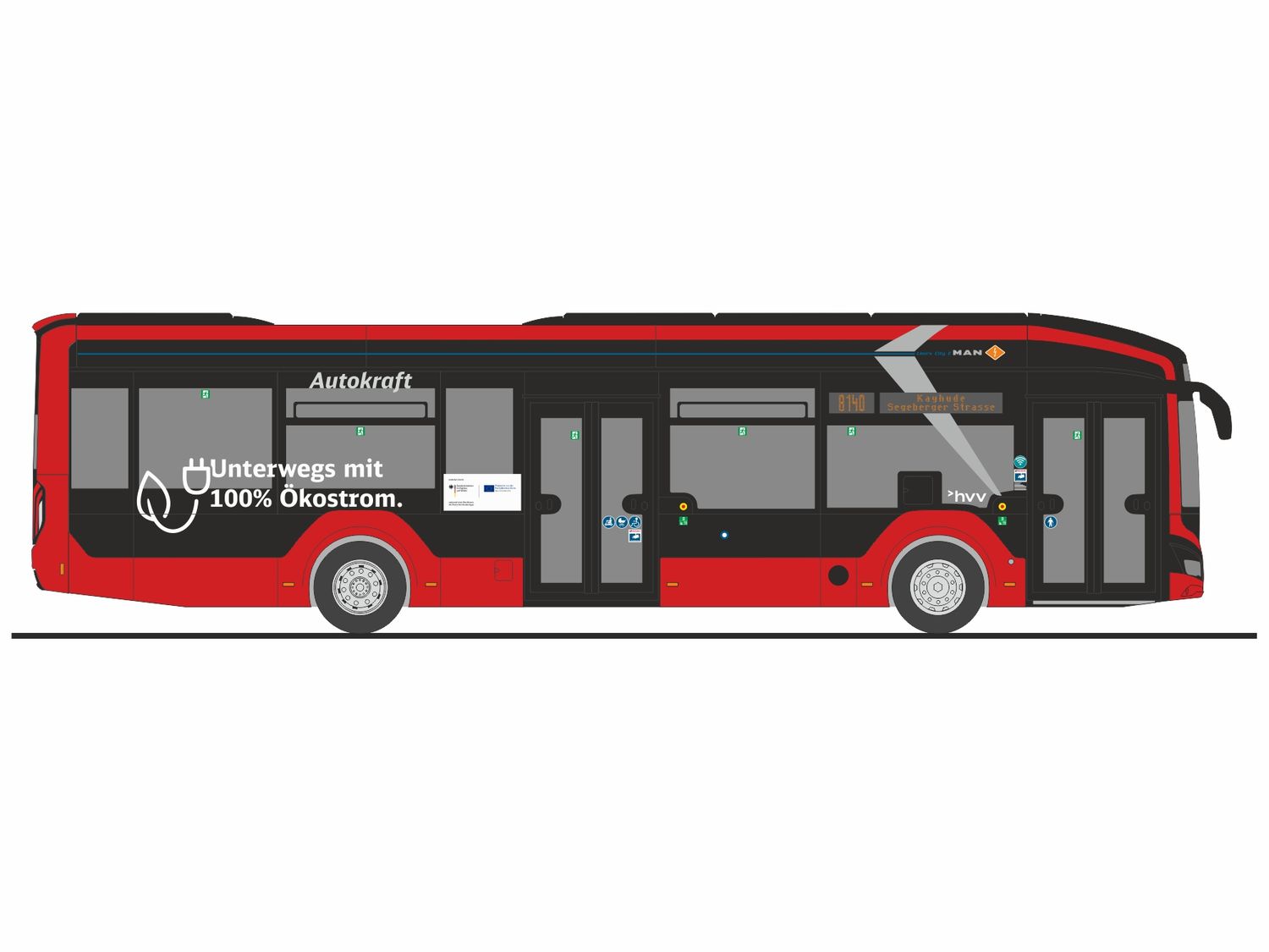 1:87 Rietze - Man Lion's City 12 E Autokraft Kiel