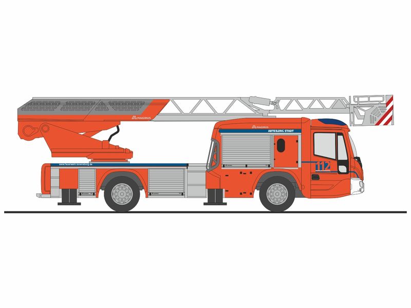 1:87 Rietze - Magirus DLK 32 n.B. Feuerwehr Ravensburg 1:87 Rietze - Magirus DLK 32 n.B. Feuerwehr Ravensburg