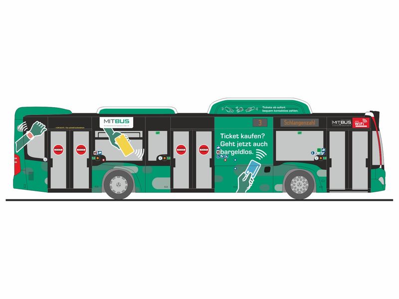 1:87 Rietze - Mercedes Benz Citaro '15 NGT MIT.BUS Gießen 1:87 Rietze - Mercedes Benz Citaro '15 NGT MIT.BUS Gießen