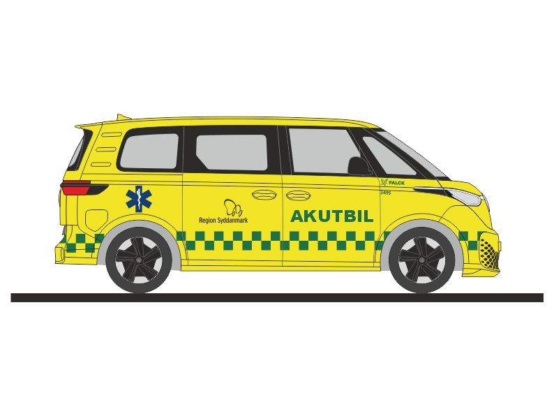 1:87 Rietze - VW ID. Buzz People Falck Akutbil 1:87 Rietze - VW ID. Buzz People Falck Akutbil