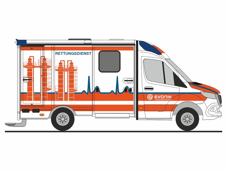 1:87 Rietze - Mercedes Benz Sprinter Strobel '18 Werkr. Evonik Rheinfelden