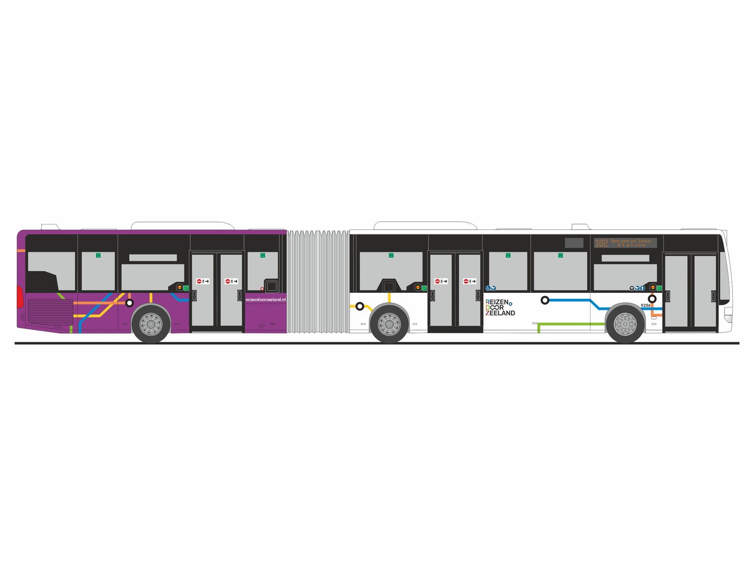 1:87 Rietze - Mercedes Benz Citaro G 06 Connexxion - Zeeland (NL)