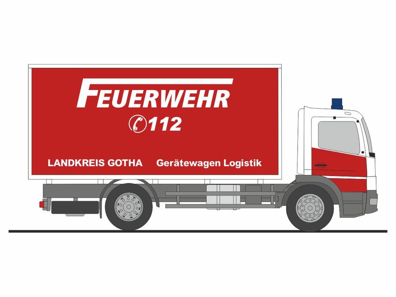 1:87 Rietze - Mercedes Benz Atego '10 Feuerwehr Landkreis Gotha 1:87 Rietze - Mercedes Benz Atego '10 Feuerwehr Landkreis Gotha