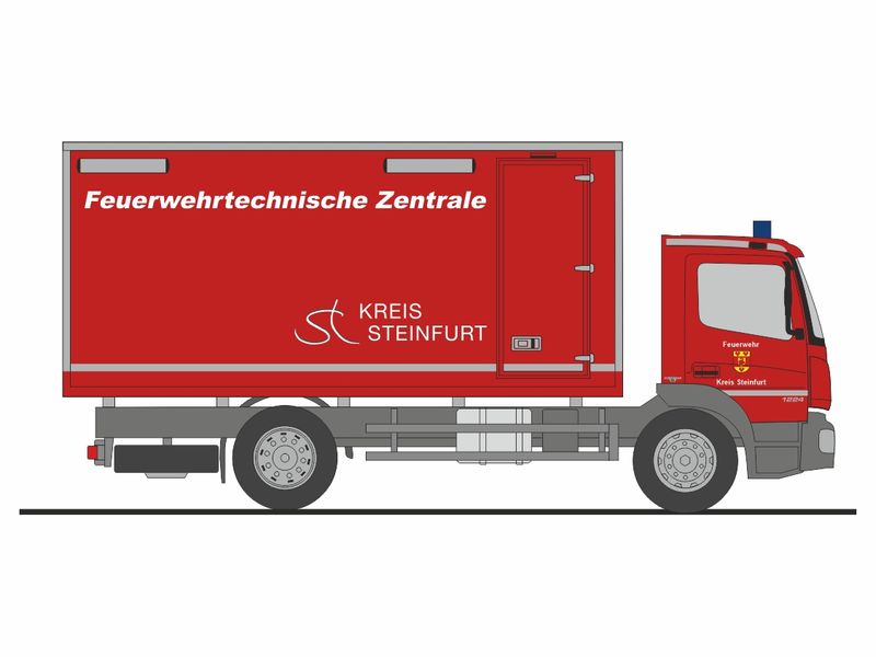1:87 Rietze - Mercedes Benz Atego '19 GW-L Feuerwehrtechn. Steinfurt 1:87 Rietze - Mercedes Benz Atego '19 GW-L Feuerwehrtechn. Steinfurt