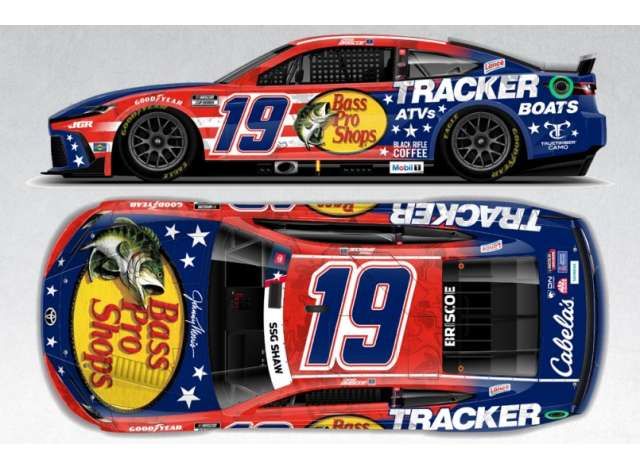 1:64 Action Racing Collectibles - 2025 Toyota Camry #19 Chase Briscoe *Bass Pro Shops Salutes*