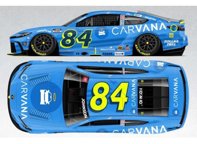 1:64 Action Racing Collectibles - 2025 Toyota Camry #84 Jimmie Johnson *Carvana 700th Start*