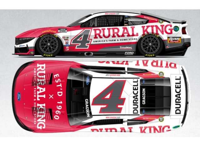1:64 Action Racing Collectibles - Ford Mustang #4 Noah Gragson *Rural King*