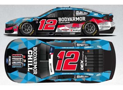 1:64 Action Racing Collectibles - 2025 Ford Mustang #12 Ryan Blaney *Bodyarmor Chill* 1:64 Action Racing Collectibles - 2025 Ford Mustang #12 Ryan Blaney *Bodyarmor Chill*