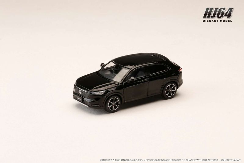 1:64 Hobby Japan - Honda VEZEL e:HEV X/HR-V, crystal black pearl 1:64 Hobby Japan - Honda VEZEL e:HEV X/HR-V, crystal black pearl