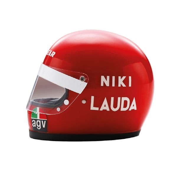 1:5 Centauria (Spark) - Helm- Ferrari - Niki Lauda - 1975 1:5 Centauria (Spark) - Helm- Ferrari - Niki Lauda - 1975