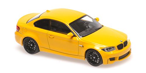 1:43 Maxichamps - BMW 1ER M COUPE – 2011 – YELLOW