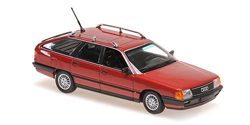 1:43 Maxichamps - AUDI 100 AVANT – 1990 – RED