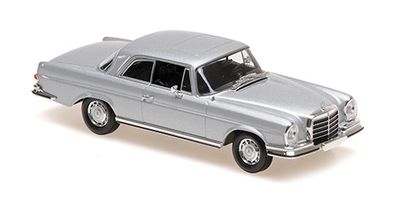 1:43 Maxichamps - MERCEDES-BENZ 280 SE 3.5 COUPE (W 111) – 1970 – SILVER 1:43 Maxichamps - MERCEDES-BENZ 280 SE 3.5 COUPE (W 111) – 1970 – SILVER