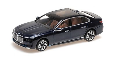 1:43 Minichamps - BMW I7 – 2023 – MATT BLUE METALLIC 1:43 Minichamps - BMW I7 – 2023 – MATT BLUE METALLIC