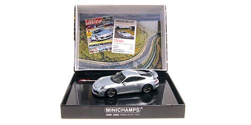 1:43 Minichamps - PORSCHE 911 (991) GT3 – 2012 – SILVER – SPORT AUTO