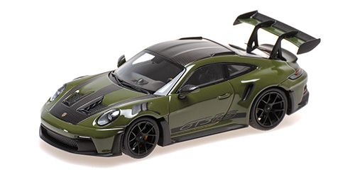 1:43 Minichamps - PORSCHE 911 (992) GT3RS – 2024 – NATO OLIVE W BLACK WHEELS 1:43 Minichamps - PORSCHE 911 (992) GT3RS – 2024 – NATO OLIVE W BLACK WHEELS
