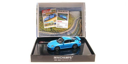 1:43 Minichamps - PORSCHE 911 GT3 – 2009 – BLUE – SPORT AUTO