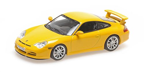1:43 Minichamps - PORSCHE 911 GT3 – 2003 – YELLOW – 25 YEARS 911 GT3