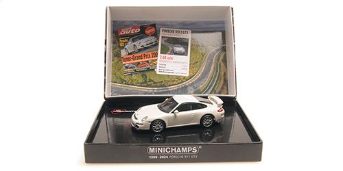 1:43 Minichamps - PORSCHE 911 GT3 – 2006 – WHITE – SPORT AUTO