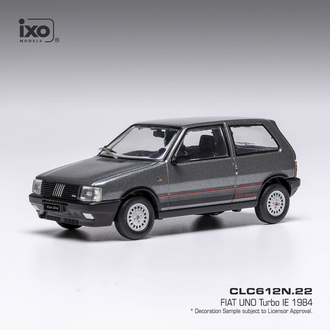 1:43 Ixo - Fiat Uno Turbo i.e, grau, 1984