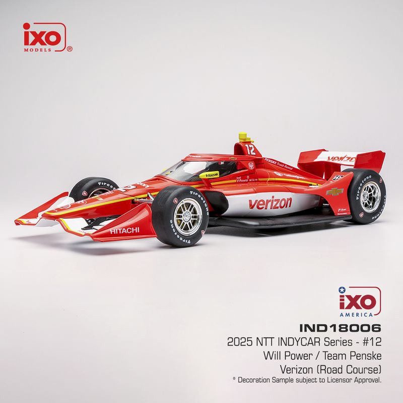 1:18 Ixo USA - 2025 NTT INDYCAR #12 Will Power Team Penske, *Verizon* Road Course