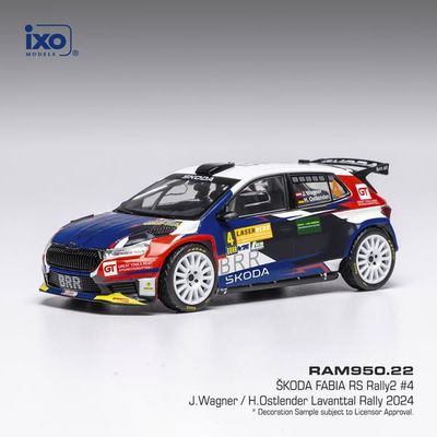 1:43 Ixo - Skoda Fabia Rally2 #4 Rally WMLavanttal Rally J.Wagner H.Ostlender 1:43 Ixo - Skoda Fabia Rally2 #4 Rally WMLavanttal Rally J.Wagner H.Ostlender
