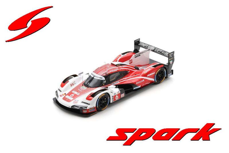 1:18 Spark - Porsche 963 No.6 PORSCHE PENSKE MOTORSPORT 4th Le Mans 24H 2024 K. Estre - A. Lotterer - L. Vanthoor