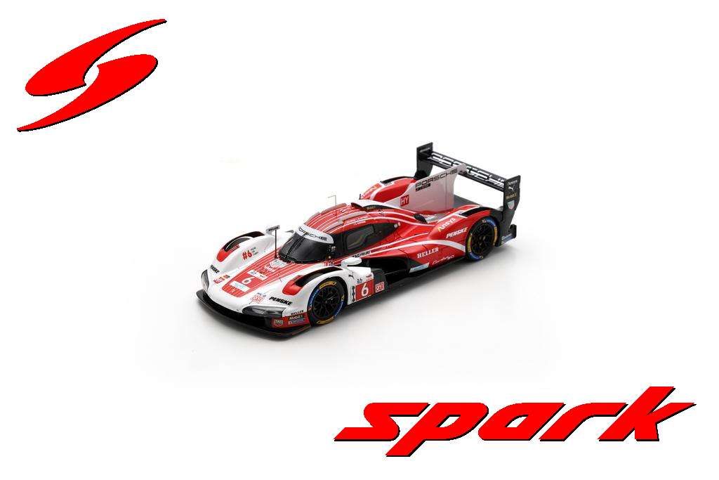 1:43 Spark - Porsche 963 No.6 PORSCHE PENSKE MOTORSPORT 4th Le Mans 24H 2024 K. Estre - A. Lotterer - L. Vanthoor