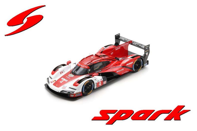 1:18 Spark - Porsche 963 No.5 PORSCHE PENSKE MOTORSPORT 6th Le Mans 24H 2024 M. Campbell - M. Christensen - F. Makowiecki