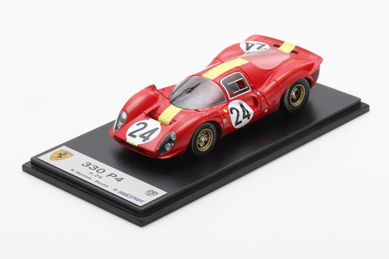 1:43 Looksmart - Ferrari 330 P4 No. 24 Le Mans 1967 Willy Mairesse – Beurlys