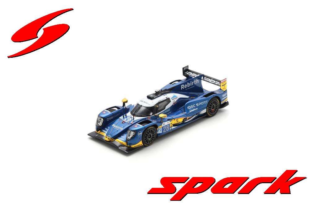 1:43 Spark - Oreca 07 - Gibson No.28 IDEC SPORT 3rd LMP2 class Le Mans 24H 2024 P. Lafargue - J. van Uitert - R. de Gerus
