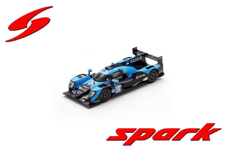 1:43 Spark - Oreca 07 - Gibson No.25 ALGARVE PRO RACING Le Mans 24H 2024 M. Kaiser - O. Caldwell - R. de Angelis 1:43 Spark - Oreca 07 - Gibson No.25 ALGARVE PRO RACING Le Mans 24H 2024 M. Kaiser - O. Caldwell - R. de Angelis