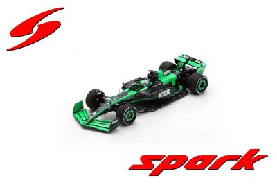 1:43 Spark - Stake F1 Team Kick Sauber C44 No.77 Stake F1 Team Kick Sauber Abu Dhabi GP 2024 Valtteri Bottas 1:43 Spark - Stake F1 Team Kick Sauber C44 No.77 Stake F1 Team Kick Sauber Abu Dhabi GP 2024 Valtteri Bottas "Last Race"
