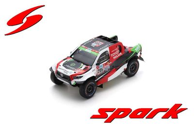 1:43 Spark - TOYOTA HILUX No.205 3rd Dakar Rally 2022 Y. Al-Rajhi - M. Orr 1:43 Spark - TOYOTA HILUX No.205 3rd Dakar Rally 2022 Y. Al-Rajhi - M. Orr