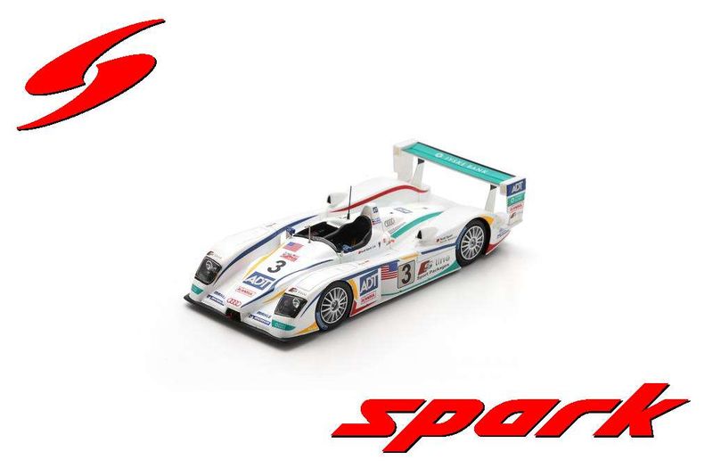 1:43 Spark - Audi R8 No.3 Champion Racing Winner Le Mans 24H 2005 M. Werner - JJ. Lehto - T. Kristensen 1:43 Spark - Audi R8 No.3 Champion Racing Winner Le Mans 24H 2005 M. Werner - JJ. Lehto - T. Kristensen